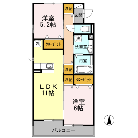 トロアモリール 間取り