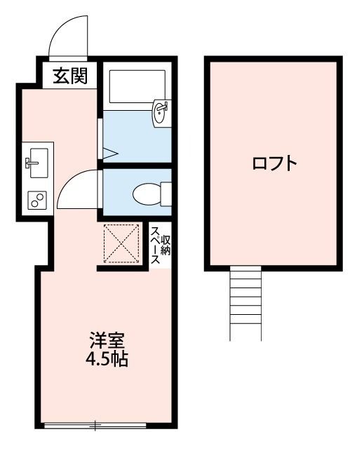 プライムテラスこどもの国 間取り
