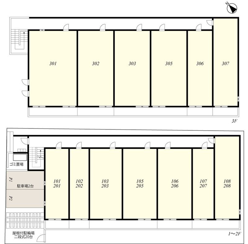 リブリ・Forestria 間取り