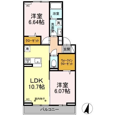 サンジェルマン中央林間2丁目 間取り