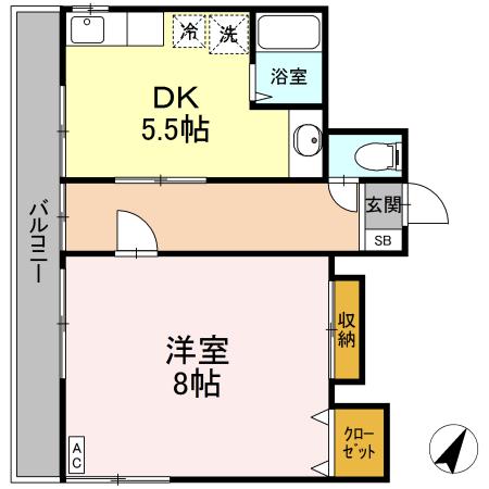 サンセール岡部 間取り
