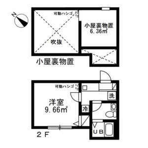 アザーレ・パッシオ東林間B 間取り