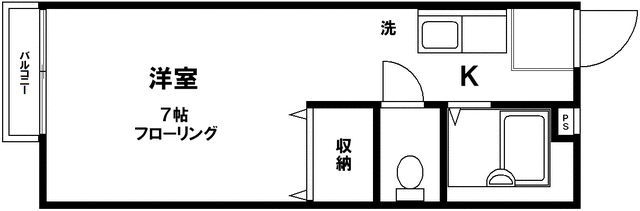 パナハイツ大倉 間取り