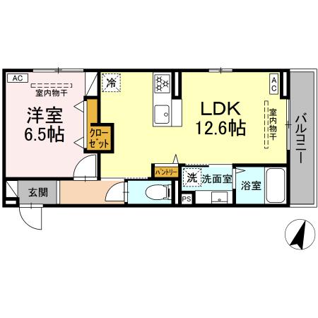 ザフィーア相南 間取り