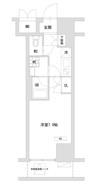 TLRレジデンス町田 間取り