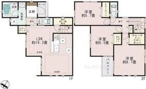 クレイドルガーデン横浜市青葉区松風台第1　1号棟 間取り