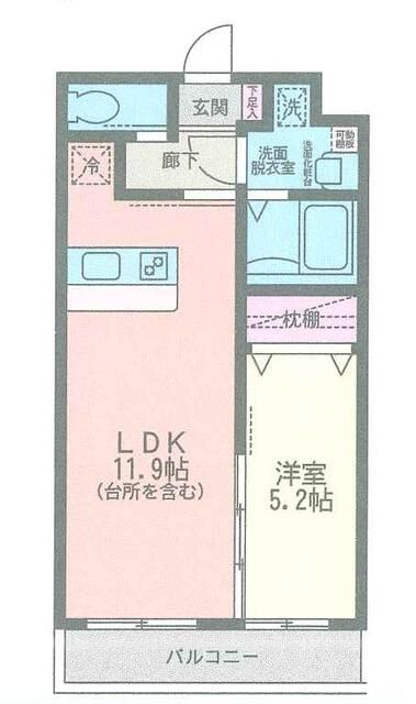 ヴィラアンジュ 間取り