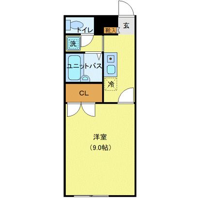 プレジールCadeau　epoque 間取り