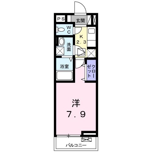 メゾン　フェリシア 間取り