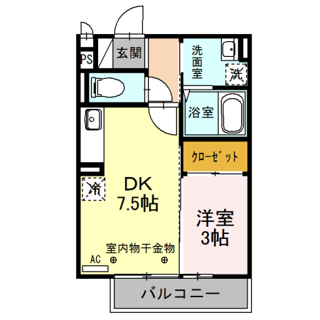 セジュール上鶴間 間取り