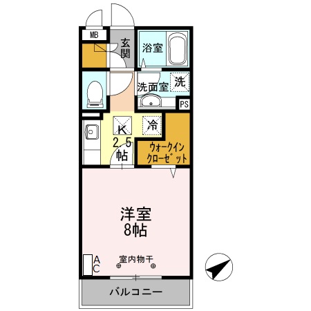 セジュールＭ松が枝 間取り