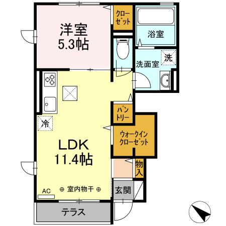 セレスト　壱番館 間取り