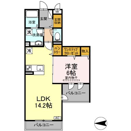 ルミエール大和東 間取り