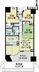 ライオンズステーションプラザ大和 間取り