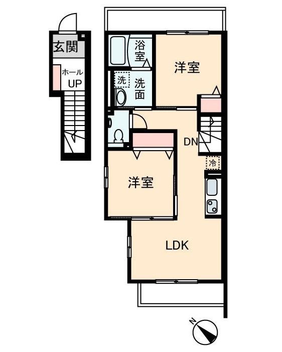 Ｓａｋｕｒａ　Ｃｕｂｅ 間取り
