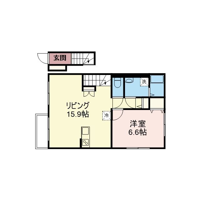 リッシュ旭町 間取り