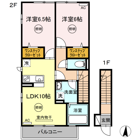 ソレアードＭ 間取り