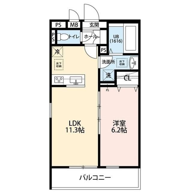 リコルテ田奈 間取り