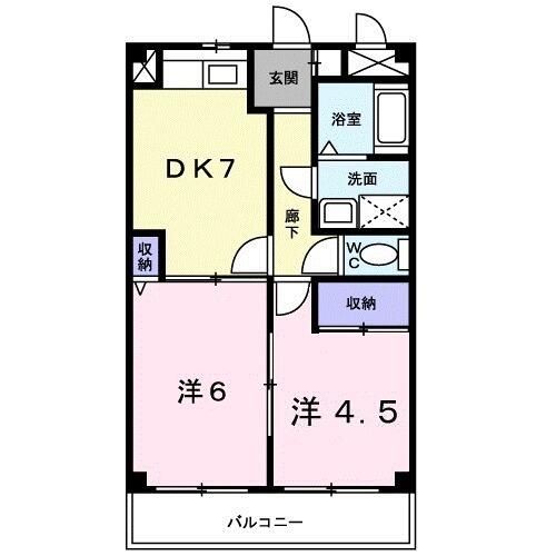 ＨＩＬＬＳ　ＭＡＣＨＩＤＡ 間取り