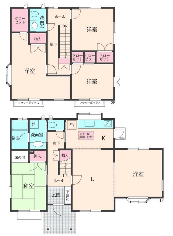 荏田西５丁目戸建 間取り