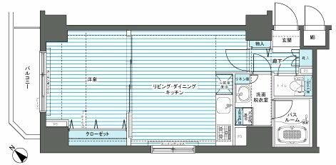 フェニックス新横濱参番館 間取り