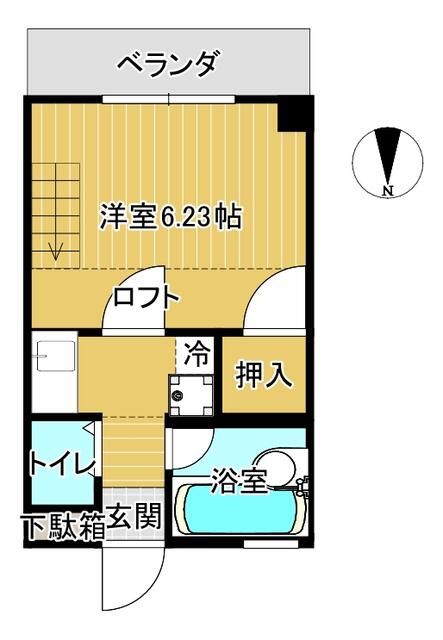 レジデンスＳＵＺＵＫＩ 間取り