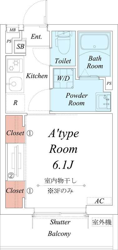 リブリ・中央林間 間取り