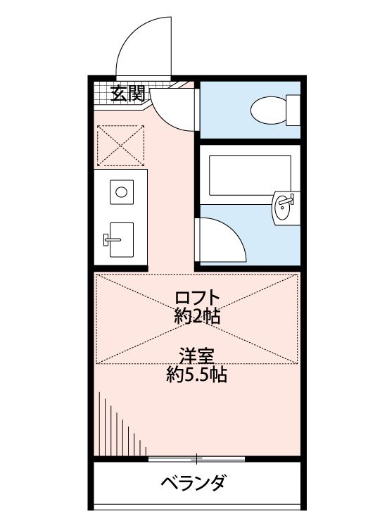 パンシオンつきみ野 間取り
