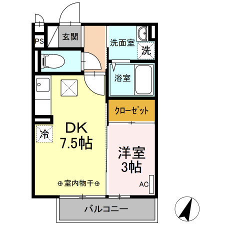 セジュール上鶴間 間取り