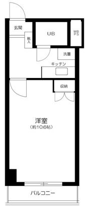 アカデミー・グローリア初穂町田合同ビル 間取り
