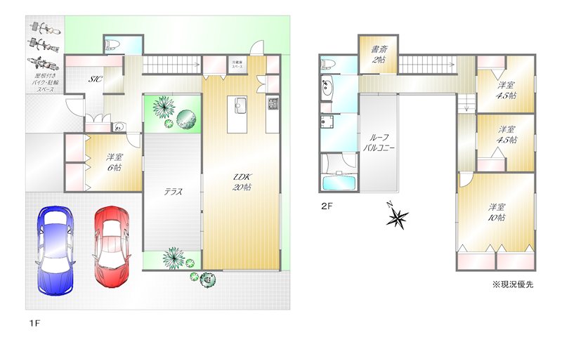高ヶ坂3丁目戸建 間取り