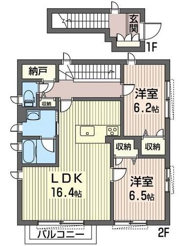 メゾン茶屋坂 間取り