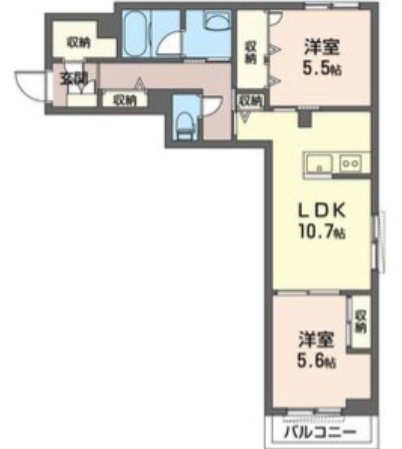 カーサラフィーネ目白 間取り