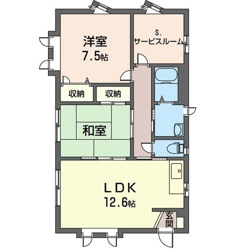 木村邸A棟 間取り