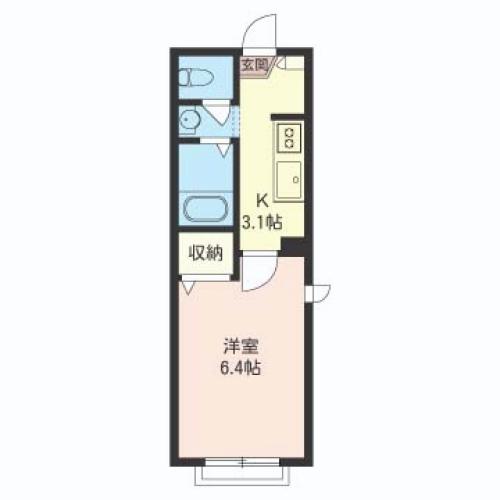 シャーメゾンきらら 間取り