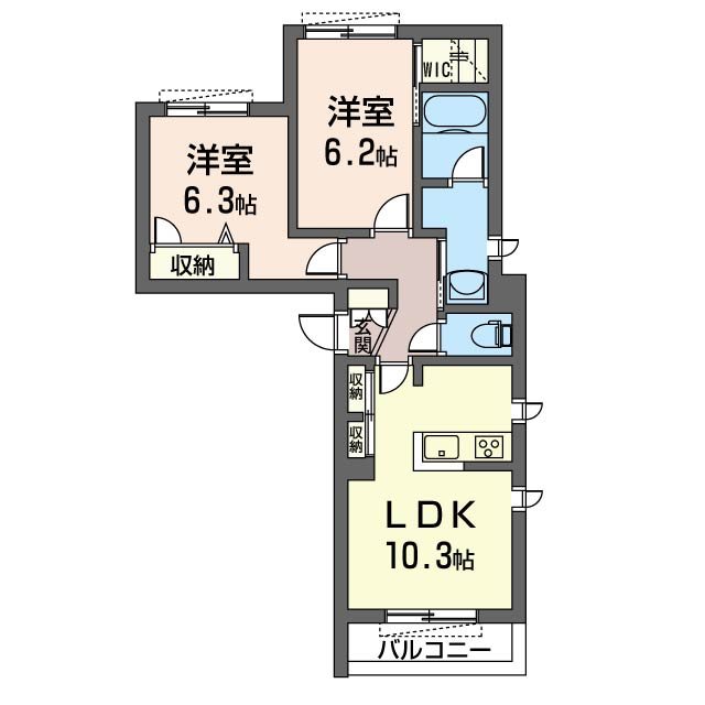 グランアジュール 間取り