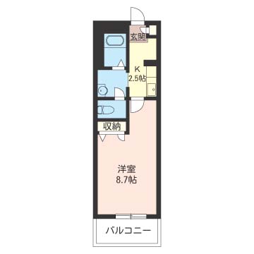 シャーメゾン・ブライト 間取り