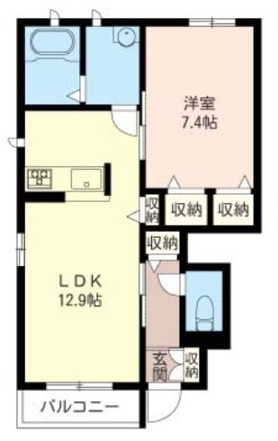 シャーメゾン杉並 間取り