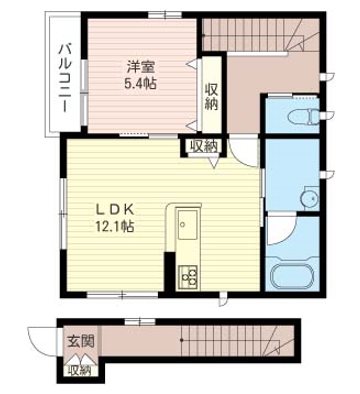 フォンティーヌ 間取り