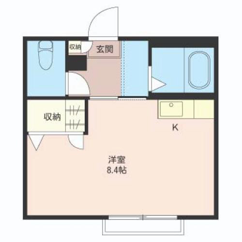 シャーメゾンクワイエト 間取り