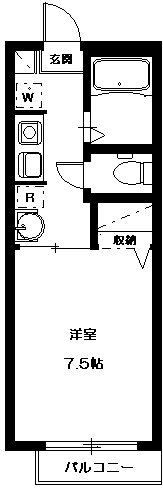 ルミエール千川 間取り