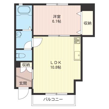 ＫＬＥＩＮ　ＨＡＵＳ 間取り