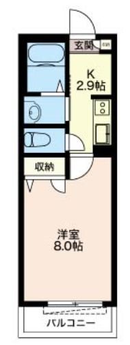 アビタシオン新江古田 間取り