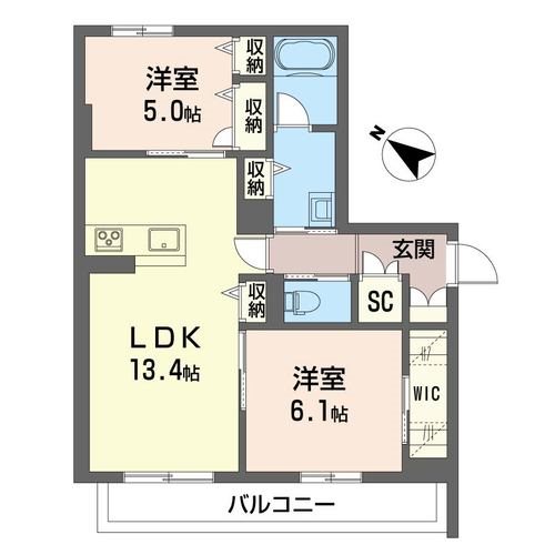 サンアベニュー 間取り