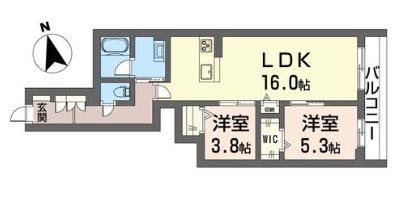 エクラシエ 間取り