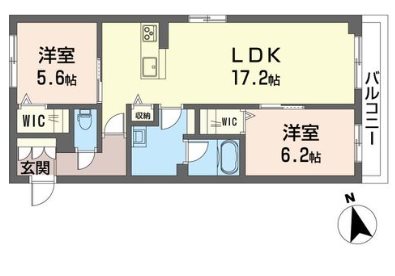 エクラシエ 間取り