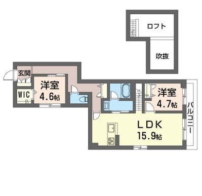 エクラシエ 間取り
