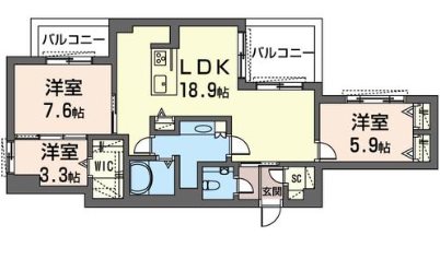 ヒル　グラッド 間取り