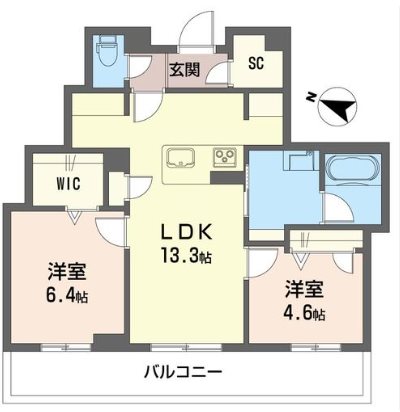 グランアリスティオ 間取り