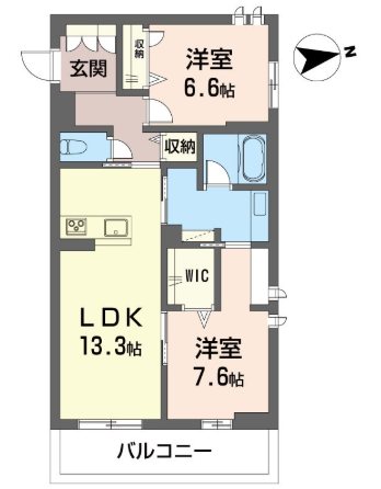 グレーヌ 間取り